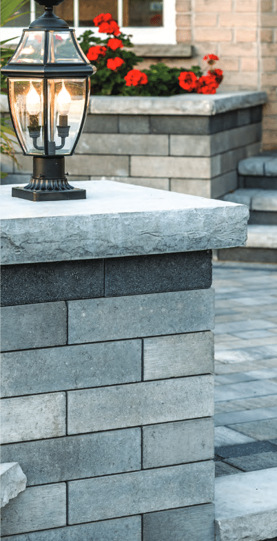 Ledgestone Pillar Caps