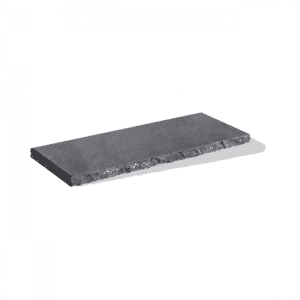 14" x 48" Rockface Black River Limestone Coping